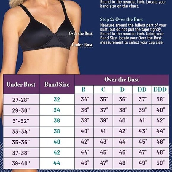 NEW Vanity Fair Seamless Wirefree Bra | White - Picture 3 of 6